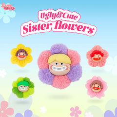 Ugly-Cute Family Keychains: Dynamic Duo SpringHouse