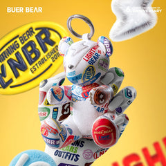 Boole Bear 6th Anniversary Blind Box - Seri Kolektor 1 | Gantungan Kunci Figur Kulit PU, Gantungan Tas & Mobil