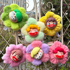 Ugly-Cute Family Keychains: Dynamic Duo SpringHouse