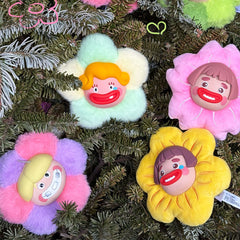 Ugly-Cute Family Keychains: Dynamic Duo SpringHouse