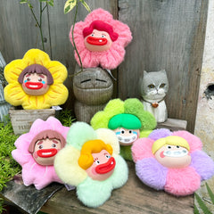 Ugly-Cute Family Keychains: Dynamic Duo