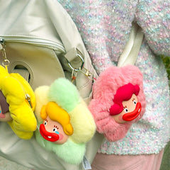 Ugly-Cute Family Keychains: Dynamic Duo
