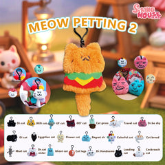 Cuddle Cats Club 2: Cute cat charm keychain
