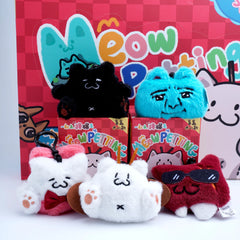 Cuddle Cats Club 2: Cute cat charm keychain