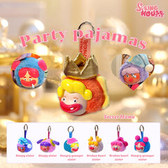 Boneka Pesta Piyama Keluarga Imut-Jelek