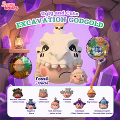 Ugly-Cute Family:Wave 6 -Exavation GodGold